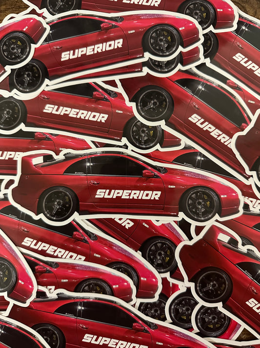 "superior" sticker